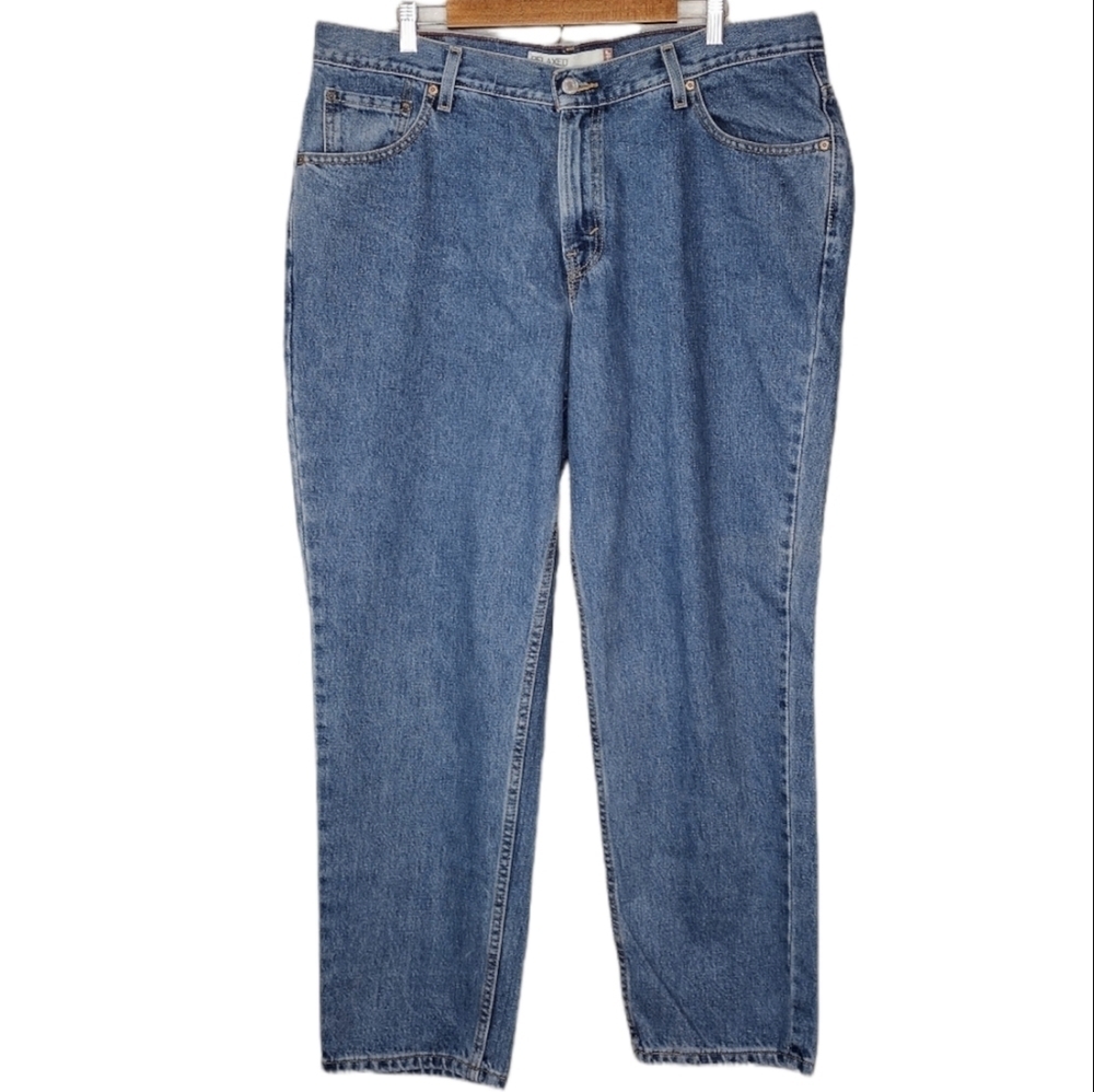 Vintage Levi's 550 Tapered Women's Denim Relaxed Jeans Size 19S